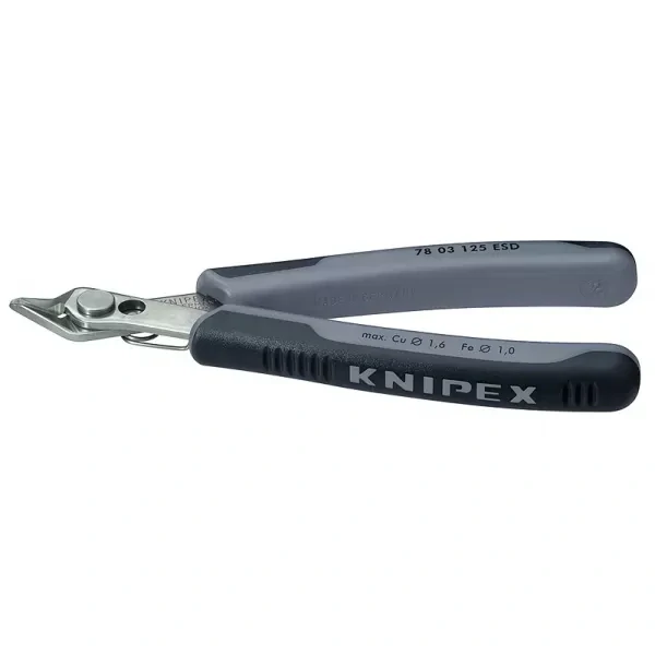 Kleště štípací Super Knips 125mm KNIPEX 7803125 ESD