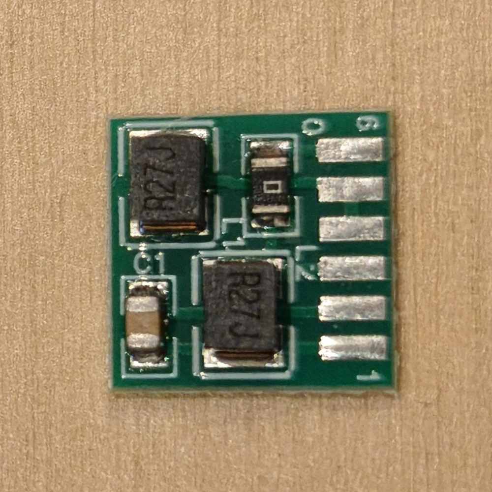 Analogová deska pro dc motor zapojení podle NEM 651