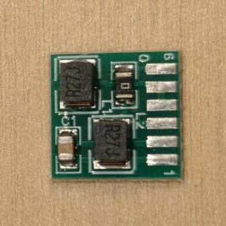 Analogová deska pro dc motor zapojení podle NEM 651